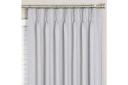 Lincoln Room Darkening Pinch Pleat Curtains Silver