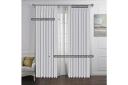 Lincoln Room Darkening Pinch Pleat Curtains Silver