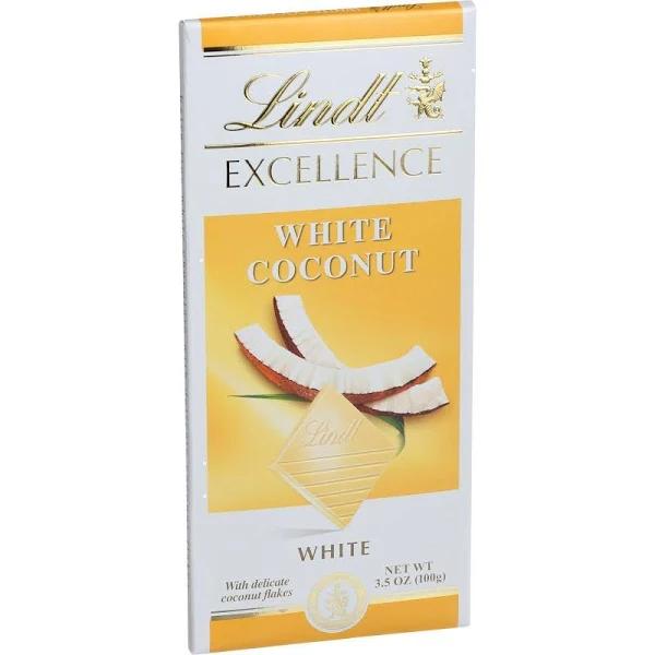 Lindt Excellence White Coconut Chocolate 3.5oz 100g