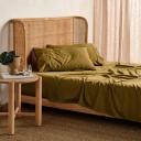 Linen House 400TC Australian Cotton Sheet Set Surf Blue King Sheet Set