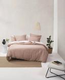 Linen House Nara Quilt Cover Set | Super King | Moss