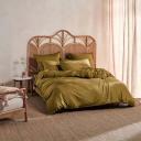 Linen House Nara Standard Pillowcase 48x73cm | Clay