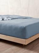 Linen House Nimes Fitted Sheet (Nightfall) - Queen Bed