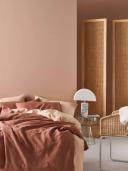 Linen House Nimes Quilt Cover Set (Rust) - Single
