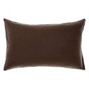 Linen House Nimes Standard Pillowcase (Espresso)