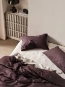 Linen House Nimes Standard Pillowcase (Espresso)