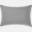 Linen House Vienna Standard Pillowcase | Silver