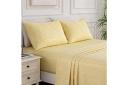 LINENOVA Brushed Microfibre Bed Sheet Set | Australia, Single / Beige