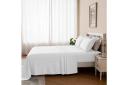 LINENOVA Brushed Microfibre Striped Bed Sheet Set