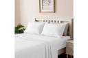LINENOVA Brushed Microfibre Striped Bed Sheet Set