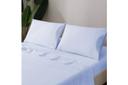LINENOVA Cotton Blend Bed Sheet Set | Australia, King Single / Chocolate