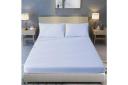 LINENOVA Cotton Blend Bed Sheet Set | Australia, King Single / White