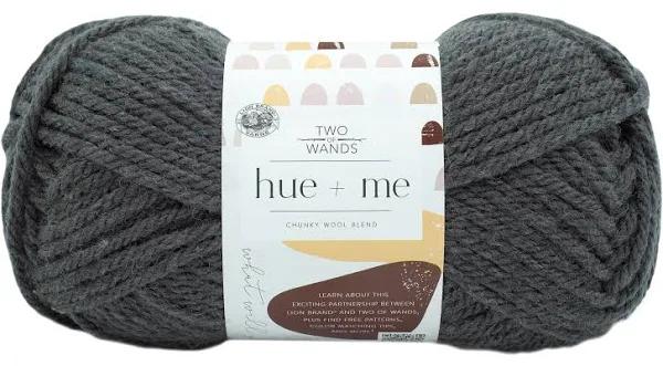 Lion Brand Hue & Me Yarn - Smoke 125g