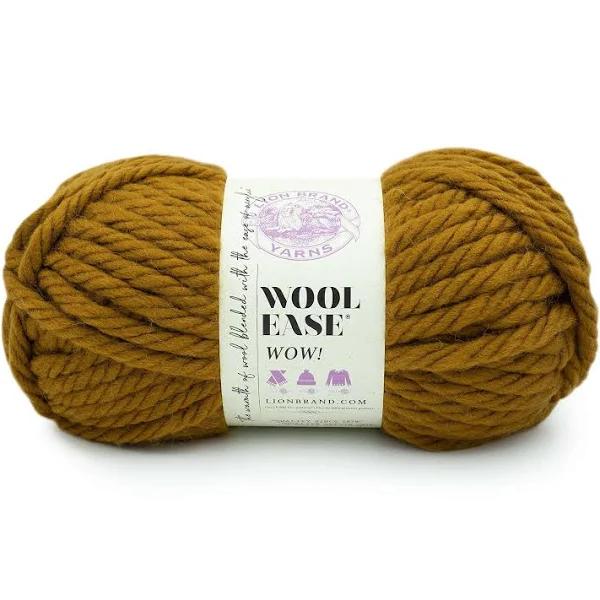 Lion Brand Wool Ease Wow Yarn, Yellow