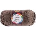 Lion Brand Yarn 761-126 24-7 Cotton Yarn, Cafe AU Lait