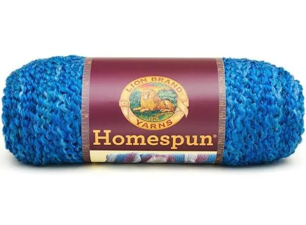 Lion Brand Yarn Company 1-Piece Homespun, Montana Sky, Blue