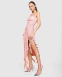 Lioness - Women's Pink Maxi Dresses - Rendezvous Strapless Dress - Size S at The Iconic