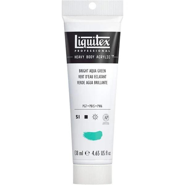 Liquitex : Professional : Heavy Body Acrylic Paint : 138ml : Bright Aqua Green