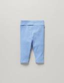 Little Green & Co - Blue Leggings - Core Rib Leggings - Babies at The Iconic