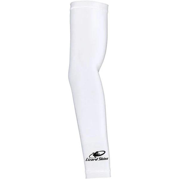 Lizard Skins Arm Sleeve White / Youth Medium