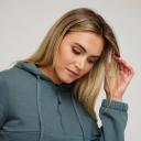 LMA Active Zip Neck Hoodie Top
