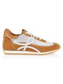 Loewe - Flow Runner in Nylon and Suede - 41 - Tan/Grey - Nylon/Suede For Man