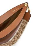 Loewe Luna Leather Shoulder Bag Brown