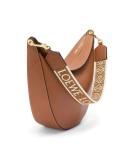 Loewe Luna Leather Shoulder Bag Brown