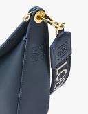 Loewe Small Leather Luna Shoulder Bag - Blue - O/S