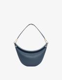 Loewe Small Leather Luna Shoulder Bag - Blue - O/S