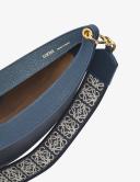 Loewe Small Leather Luna Shoulder Bag - Blue - O/S