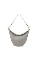 Loewe Small Leather Luna Shoulder Bag - Grey - O/S