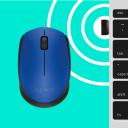 Logitech Blue Wireless Mouse M171