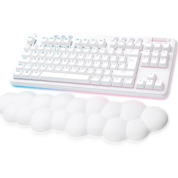 Logitech G G715 Keyboard RF Wireless + Bluetooth QWERTZ German White