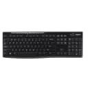 Logitech K270 Wireless Keyboard Black Belgian AZERTY