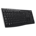 Logitech K270 Wireless Keyboard Black Belgian AZERTY