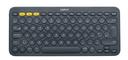 Logitech K380 Bluetooth QWERTY Pan Nordic Grey