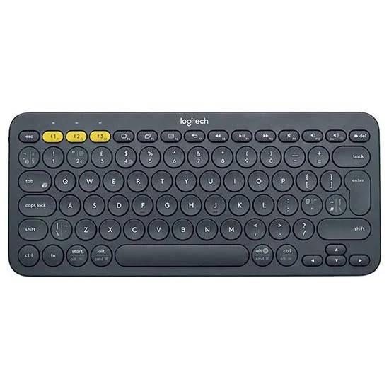 Logitech K380 Bluetooth Russian Black Mobile Device Keyboard