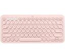 Logitech K380 Multi-Device Bluetooth Keyboard QWERTY Italian Pink