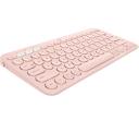 Logitech K380 Multi-Device Bluetooth Keyboard QWERTY Italian Pink