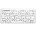 Logitech K380 Multi-Device Bluetooth Keyboard QWERTY Italian White