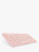 Logitech K380 Multi-Device Bluetooth Keyboard QZERTY English Pink