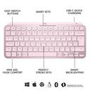 Logitech MX Keys Mini Minimalist Wireless Illuminated Keyboard