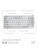 Logitech - MX Mechanical Mini For Mac WRLS Illum. KB - Pale Grey - UK EMEA