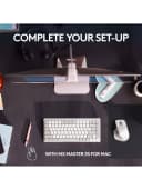 Logitech - MX Mechanical Mini For Mac WRLS Illum. KB - Pale Grey - UK EMEA