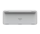 Logitech MX Wireless Keyboard Silver Nordic QWERTY