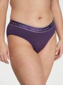 Logo Cotton Hiphugger Panty , Purple, XXL - Women's Panties - Victoria's Secret