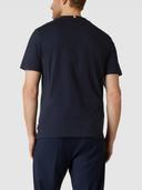 Logo Embroidery T-Shirt Blue 3XL