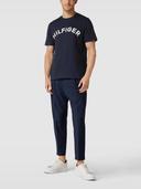 Logo Embroidery T-Shirt Blue 3XL