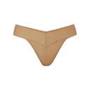 Logo Mesh Thong | Ochre